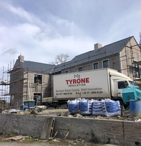 Bonded Bead Cavity Wall Insulation - New House Ballynahinch County Down