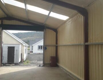 Spray Foam Insulation Shed 2