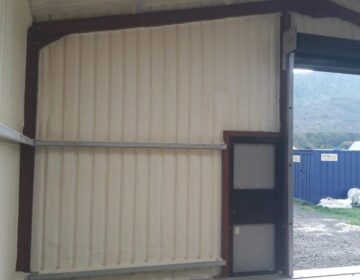 Spray Foam Insulation Shed 4