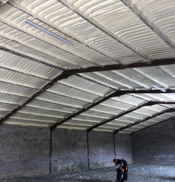 Spray Foam Insulation - New Gym - EST.28, Belleks, Newry