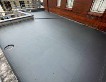 Flat roof repaired dungannon after 4