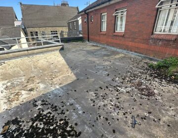 Flat roof repaired dungannon before 2